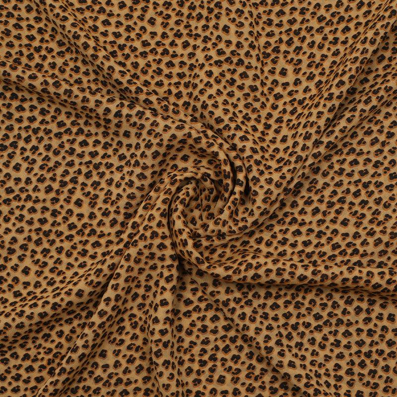 Wild Cheeta Chiffon Georgette