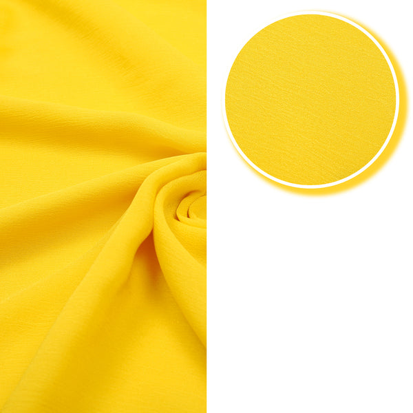 Lemon Yellow Chiffon Dupata