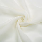 Pure White Chiffon Dupata