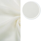 Pure White Chiffon Dupata