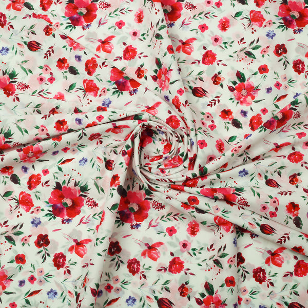 Cozy Floral Cotton Shirt