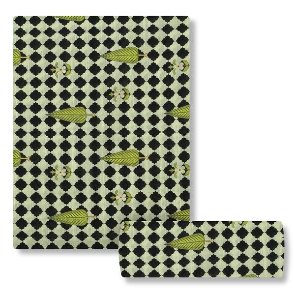 Noir Polka Lawn 2pc