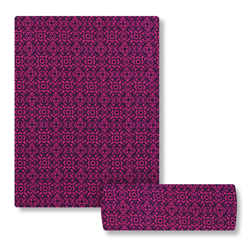 Purpulish Square Linen 2pc